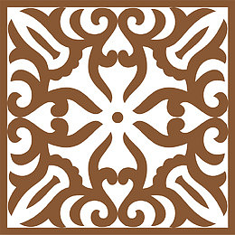 花纹古典古风窗棂