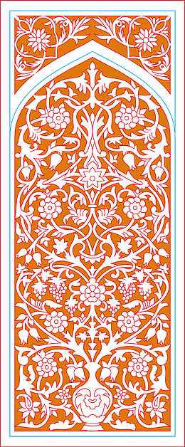 欧式的古典古风窗棂