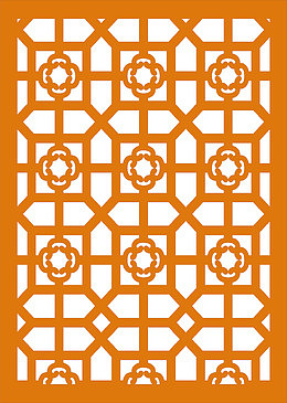 中式的古典古风窗棂