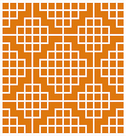 方形的古典古风窗棂