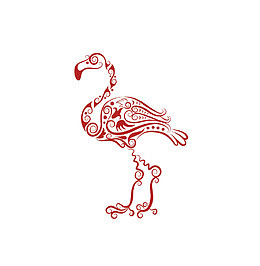 简笔画鸵鸟