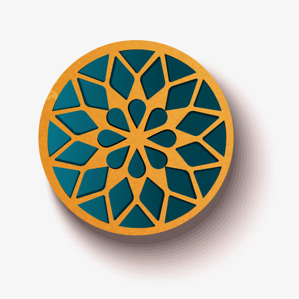 中国风新年装饰圆形素材