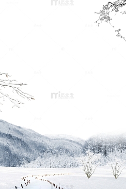 高清北方雪地冬天