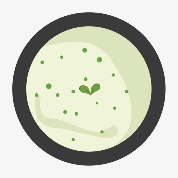 矢量扁平芥末酱素材