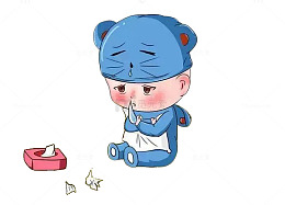 皮肤过敏的婴儿
