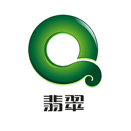 翡翠图标和文字