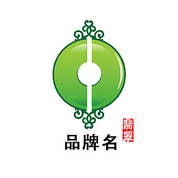 翡翠玉石图案标志