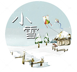 下雪背景