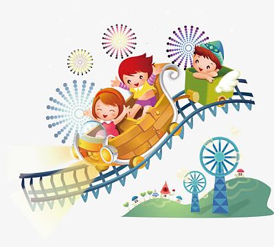 飞车png卡通游乐园png卡通儿童乐园图片素材png卡通游乐园旋转木马png
