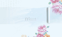 牡丹花背景背板