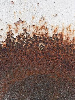 墙体金属脱落锈蚀纹理