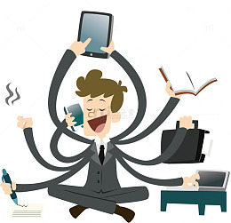 矢量手绘扁平人物