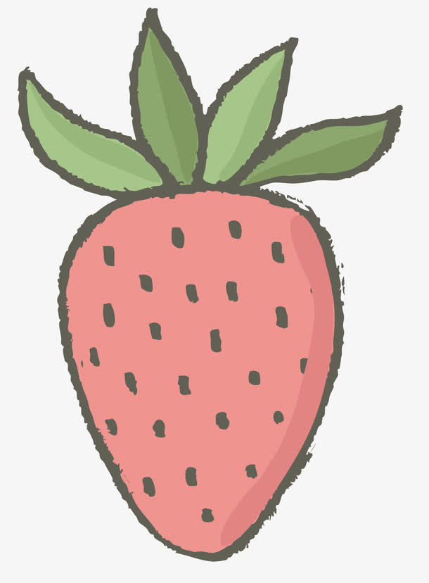 手绘草莓