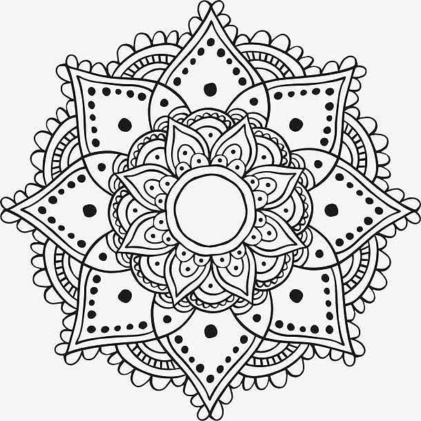 简易曼陀罗矢量图