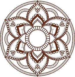 欧式花纹矢量图