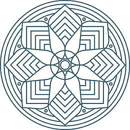 蓝色电视背景墙图案