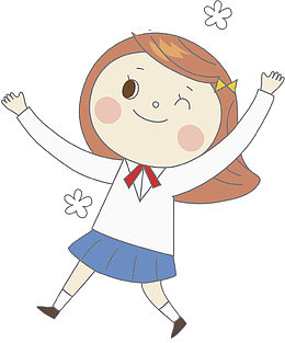 眨眼睛的女孩