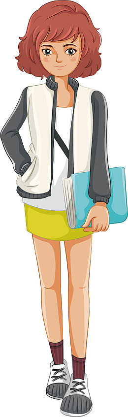 清纯的女大学生