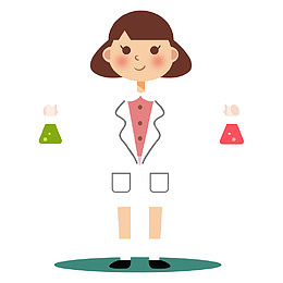 校园做实验的好学生