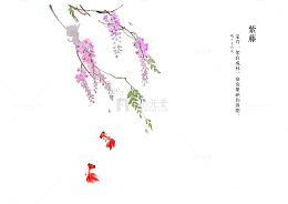 手绘花卉