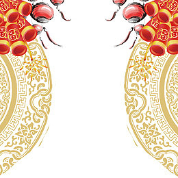 春节海报装饰边框