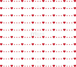 红色情人节爱心背景