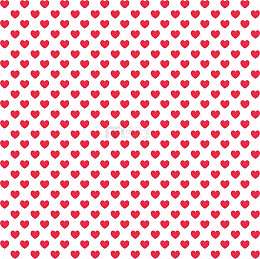 红色爱心背景