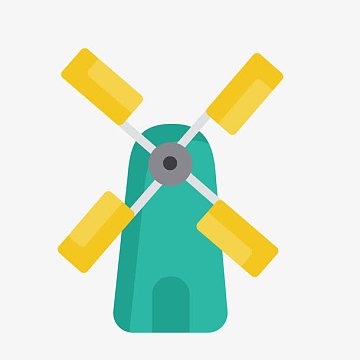 绿色风车磨坊png卡通人物佟掌柜形象设计psdpng夏季小暑扇扇子的螃蟹