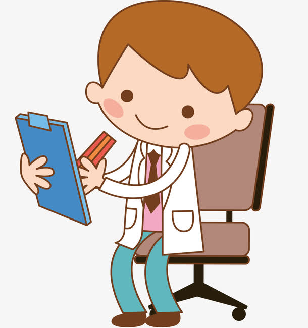 写病历的医生免抠素材免费下载_觅元素51yuansu.com