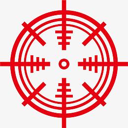 方向卡通矢量准星