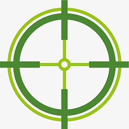 png现代化智能矢量准星pngpng绿色十字卡通矢量准星pngpng褐色矢量
