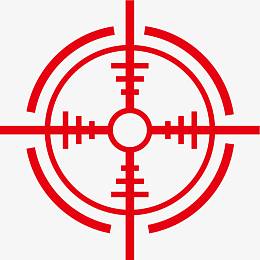 蓝色 瞄准器psdpngpng红色复古矢量纯色准星pngpng绿色矢量圆点准星