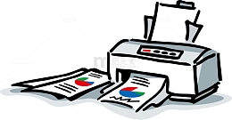 卡通办公用品素材图