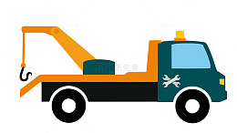普通修理一体公路拖车