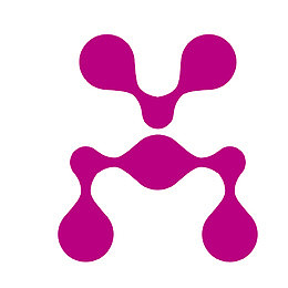 矢量分子式紫色高低结构