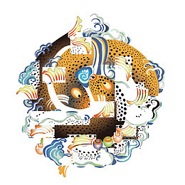 西藏风格花纹