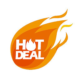 卡通红火的火热标示符PNG