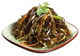 凉拌海带丝美食摄影