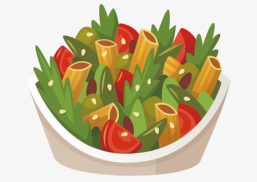 矢量卡通手绘菜肴