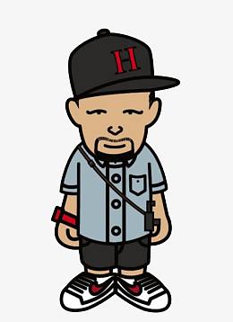 戴帽子胡子猥琐大叔