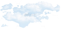 卡通云雾