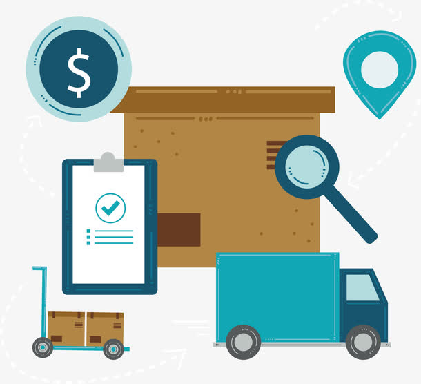 查询快递订单素材免费下载_觅元素