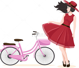 妇女节美丽的女人