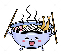 卡通鸡腿面