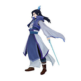 手绘唯美古风侠客