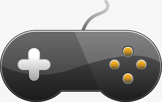 卡通游戏机手柄素材_卡通游戏机手柄图片元素-觅元素