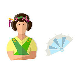 日本文化手绘系列