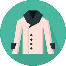 各种服装衣服图标下载
