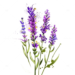 紫色薰衣草
