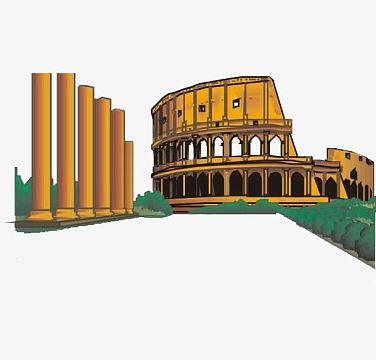 意大利罗马斗兽场素材_意大利罗马斗兽场图片元素-觅元素